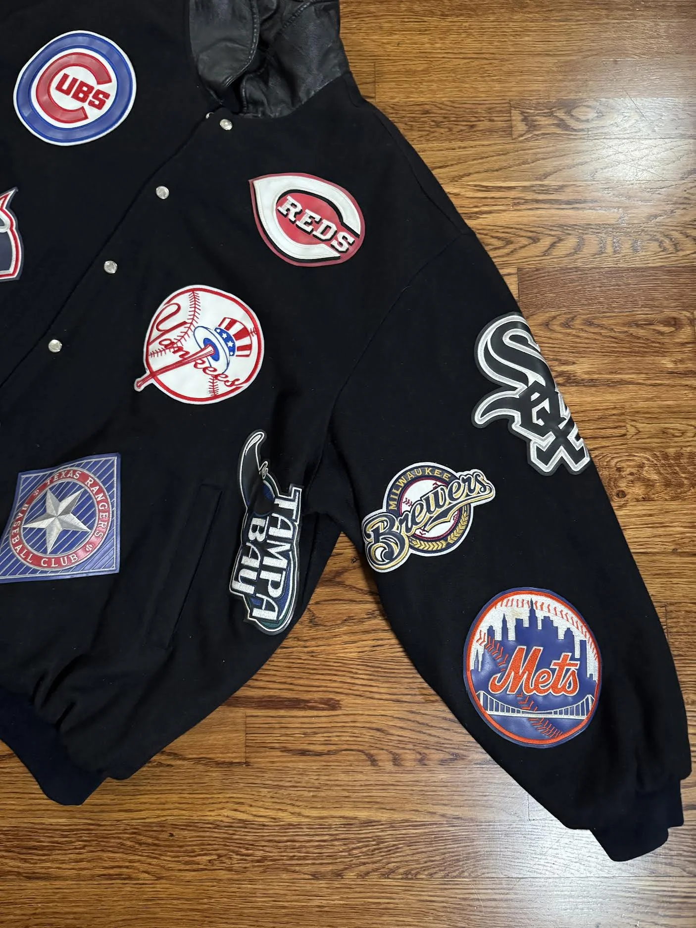 Vintage Jeff Hamilton MLB Jacket (Size 6XL) — RootsBK